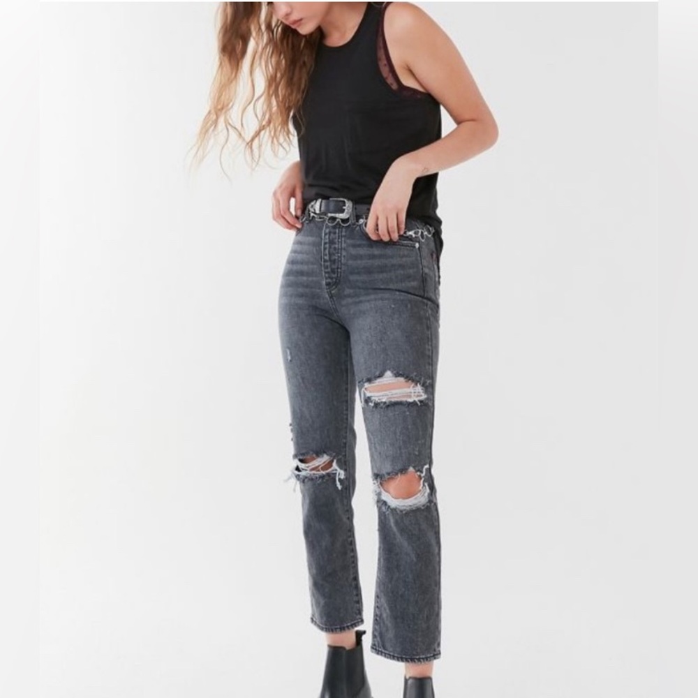 BDG Washed Black Jeans